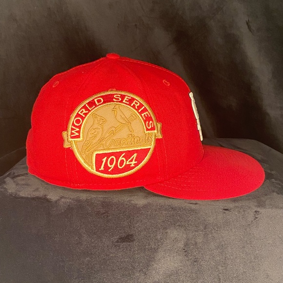 New Era St. Louis Cardinals Red On-Field Authentic Collection 59FIFTY Fitted Hat - Picture 3 of 4